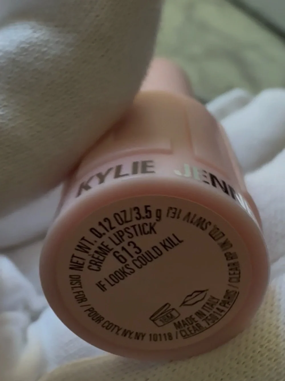 Kylie Jenner Crème Lipstick 613 If Looks Could Kill Nude Brown Women Makeup